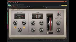 Arturia Tape MELLO-FI PresetTest | Saturation Plugin (No Taking)