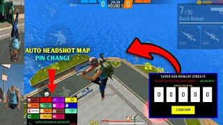 Auto headshot MAP Password change | FREE FIRE CRAFTLAND |Zynox ff