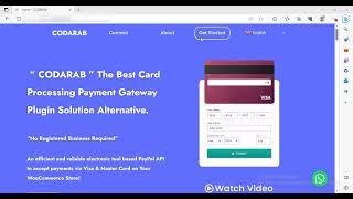 How to install and activate Codarab High-Risk Payment Gateway plugin for WordPress