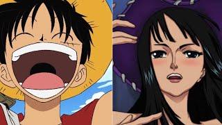ROBIN TAKES LUFFY’S HAT