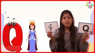 The Story of Letter Q | Alphabet Stories | Learn with Puntoon | English Cartoon | Moral Story | #Abc