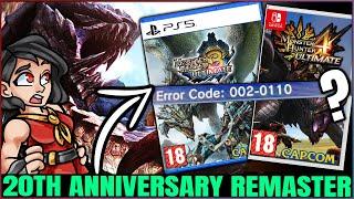 A Sad Day for Monster Hunter - New 20th Anniversary Remaster Coming to Save MH4U & MH3U? (Fun/Talk)