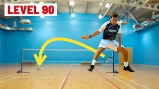 Badminton Trick Shots from Level 1 to Level 100