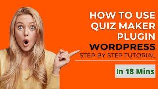 Quiz Maker plugin WordPress Tutorial 2023