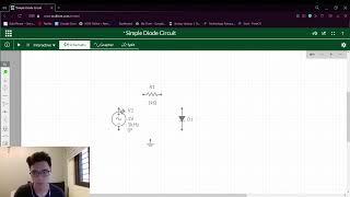 Multisim Simple Diode Circuit Tutorial