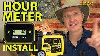  INSTALLING AN HOUR METER ⏳ on a Champion Inverter Generator