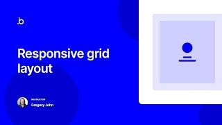 Responsive Grid Layout | Bubble.io Tutorial