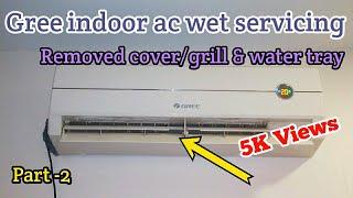 Gree indoor ac wet servicing || Gree ductless mini split ac || Venus Tech ||