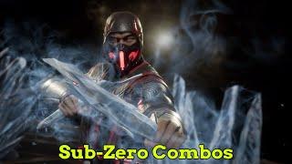 The Best Sub-Zero Combos MK11 (INSANE DAMAGE!!) Easy Tutorial