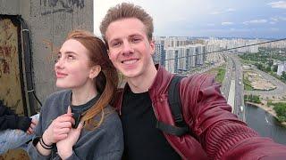 VLOG ● ЗАТАЩИЛ КРАСАВИЦУ на МОСТ. Приехало МЧС!