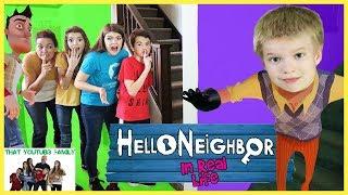 Most Challenging HELLO NEiGHBOR iN REAL LiFE / That YouTub3 Family