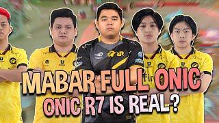 R7 TRIAL ONIC ?! MABAR FULL TEAM ONIC !! KASIH PAHAM KEKUATAN BAPAK YUZHONG INDONESIA !!