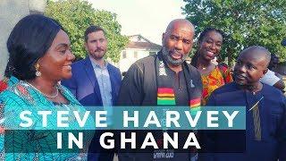 Steve Harvey Came 'Home' to Ghana