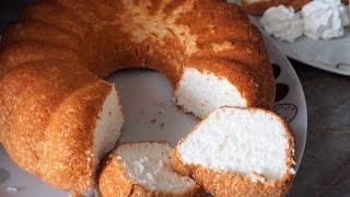 Ангельский бисквит на белках/Angel food cake in grams