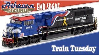 Train Tuesday 03/11/25: Athearn Genesis EMD SD60E Diesel Locomotives.