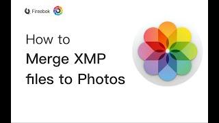 How to Merge XMP files to photos?