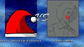 Winmugen - Marry Donald-Colonel (1p) vs Crazy Red (12p)