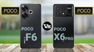 POCO F6 5G VS POCO X6 PRO 5G#tech58.