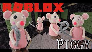 Infected Mousy Roblox Piggy Figure Custom Polymer Clay Tutorial