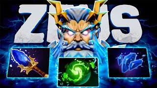 ЗЕВС унижает НА ЛЮБОМ ММР! Саппорт с нереальным ВИНРЕЙТОМ ZEUS Dota 2