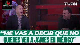 ¡Faitelson y Marco Cancino se enfrentaron por la posible llegada de James al América! | Resumen L4