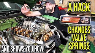 Barra Valve Spring Install - In Car & Without Removing Timing Cover? (And YOU Can Too)