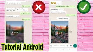 Cómo activar la descarga automática de archivos en WhatsApp | Tutorial Android