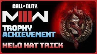 Call of Duty: Modern Warfare 3 - Helo Hat Trick (Trophy / Achievement Guide)