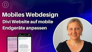 Divi Anleitung • Mobile Ansicht (Tablet/Smartphone) mit DIVI anpassen