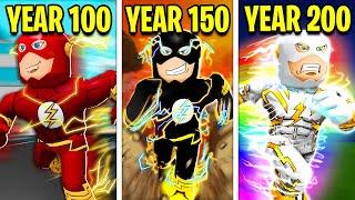 200 YEARS As The FLASH! (Roblox)