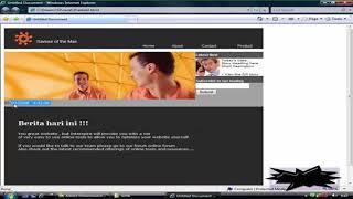 Cara Membuat Website dengan Dreamweaver CS3 part 28 - Sekilas ASP, JavaScript, dan VBScript