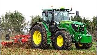 John Deere 6155 R + Kverneland Enduro Pro 3000 | BORSATO