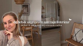 DIT HEB IK UITGEGEVEN AAN MIJN INTERIEUR | verhuisvlog 