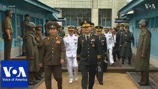 North Korea and South Korea Hold Military Talks