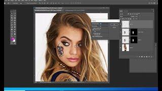 PHOTOSHOP FILTERS CONTINUED - DISPLACE,VANISHINGPOINT AND LIQUIFY (LIVE CLASS)