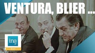 Au restaurant avec Lino Ventura, Bernard Blier, Henri Verneuil et Gérard Oury | Archive INA