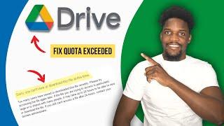 How To Download From Google Drive if Quota Exceeded (2024)