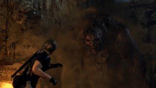 Resident Evil 4 (2023) | 4K | Cutscenes | El Gigante