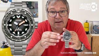 Un diver's alucinante: Promaster Auto NB6004-83E full Super Titanium