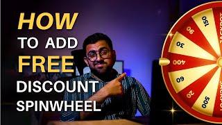 How To Add Free Spin Wheel Discount Pop Up With Shopify Ecomsend App