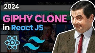 GIPHY Clone with React JS and Tailwind CSS Tutorial 2024 