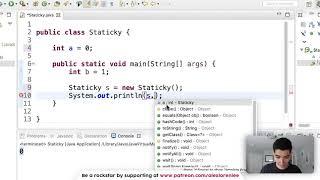 Static in Java Tutorial #75