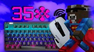 35 ⭐️ | Hypixel Skywars Keyboard + Mouse Sounds ASMR