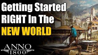 Anno 1800 Ultimate Guide: Getting Started RIGHT in the New World