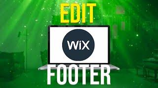 How To Edit Footer In Wix (2022)