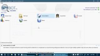 Tools to remove Malware and Viruses Spybot Search and Destroy  product