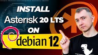 Install Asterisk 20 LTS on Debian 12 [Install from source Guide]