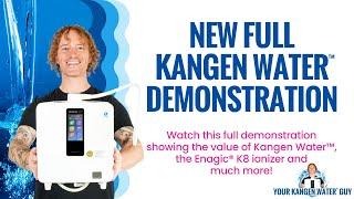 Kangen Water™ Demonstration... Including Ionizer Demonstration, Liquid Testing & Maintenance