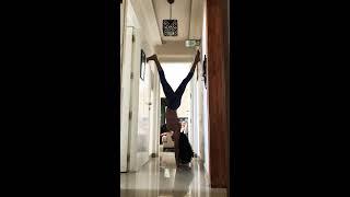 The one handed handstand by therealkavitakaushik