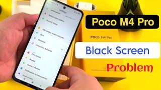 How to Fix Poco M4 Pro Black Screen Problem | Mi Poco M4 Pro Stuck on Black Screen